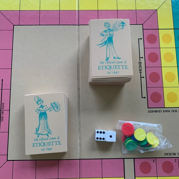 The OFFICIAL GAME of ETIQUETTE board game by Mountain Top Game RARE and … - Picture 2 of 13